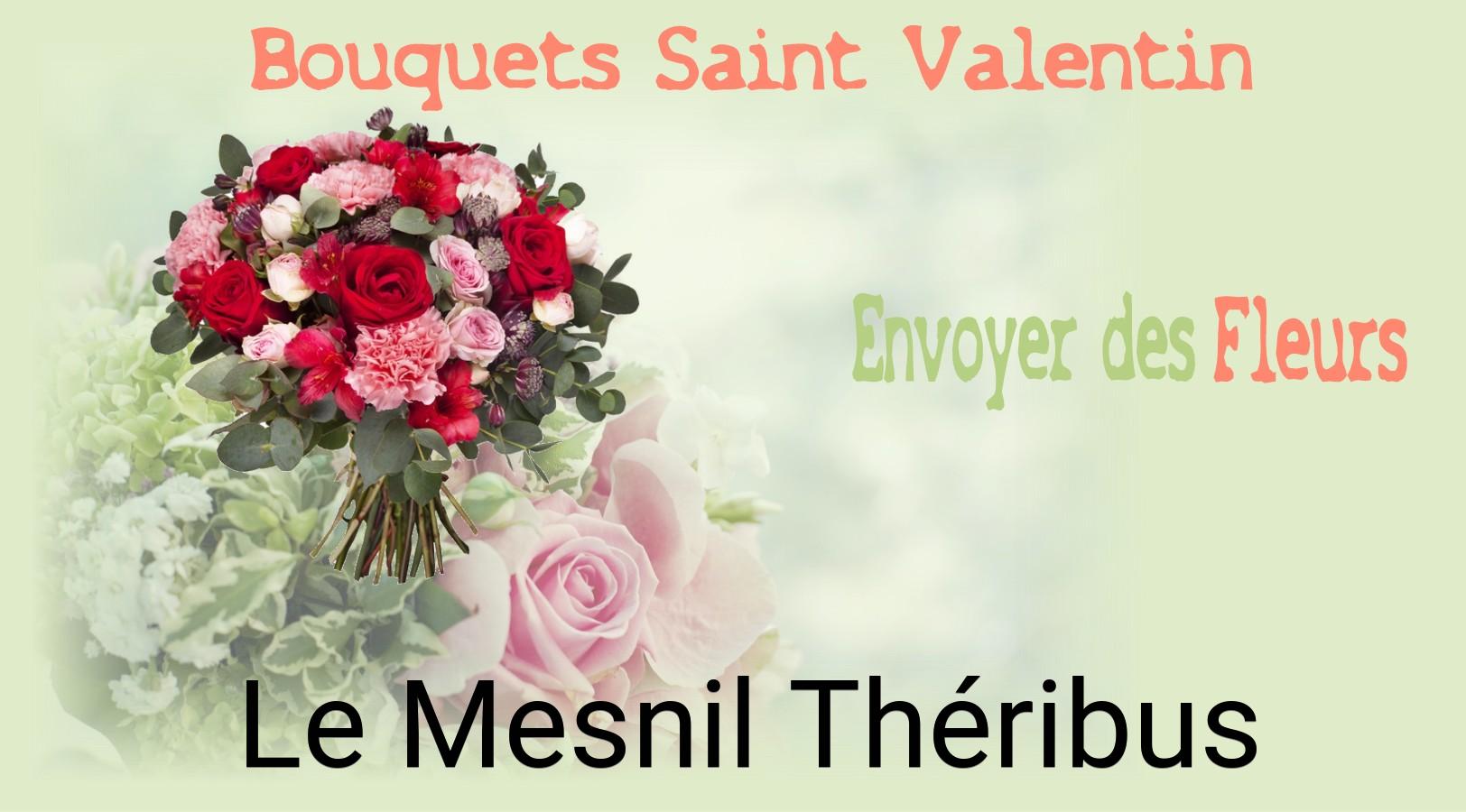 Roses de Saint-Valentin livrées à Le Mesnil-Théribus